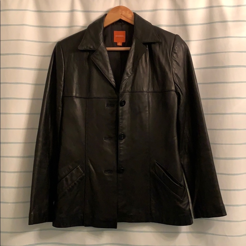 Anonymous John Carlisle Leather Jacket XS